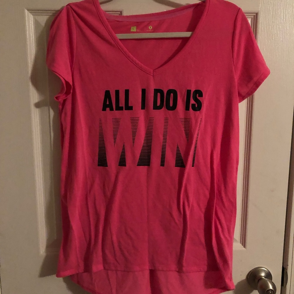 Large workout shirt